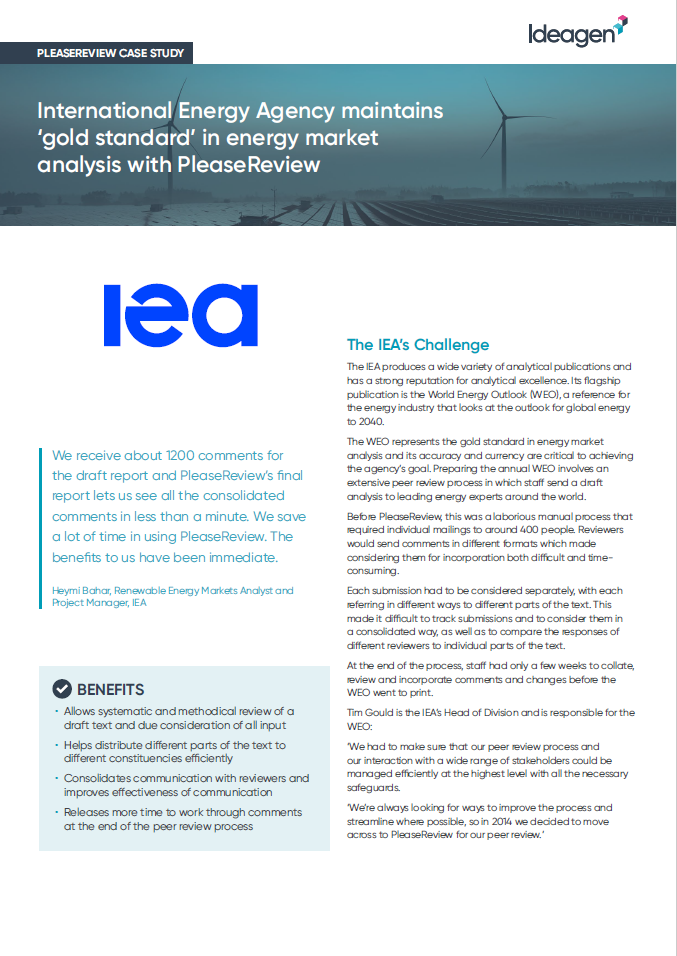 browse PleaseReview case study